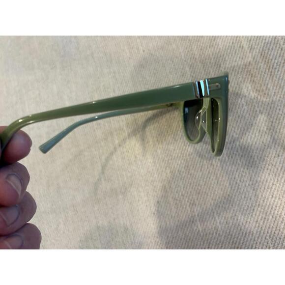 Valentino Sage Green Rockstud Cat Eye / Rounded Women\'s Sunglasses